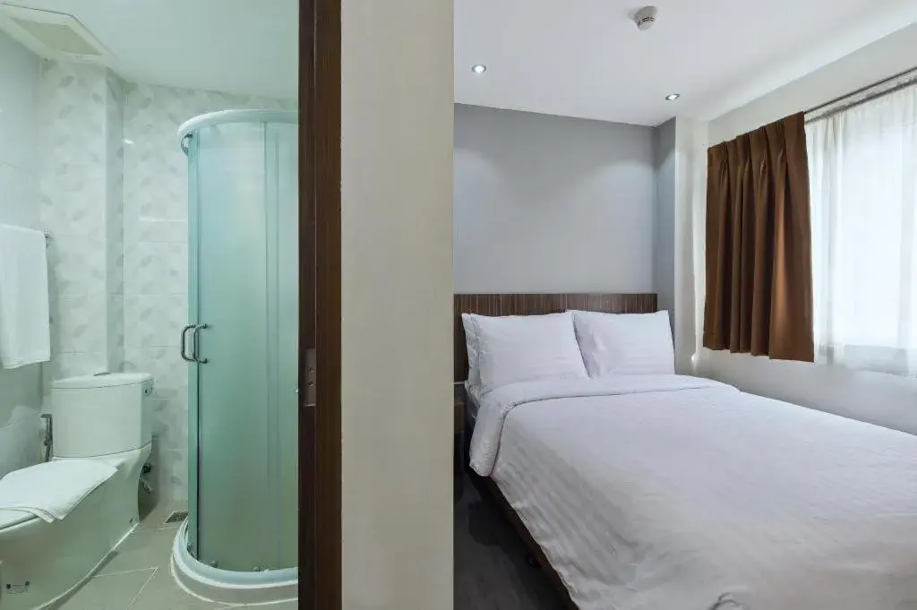 Bed in Eighty Eight Hotel Bed in Eighty Eight Hotel