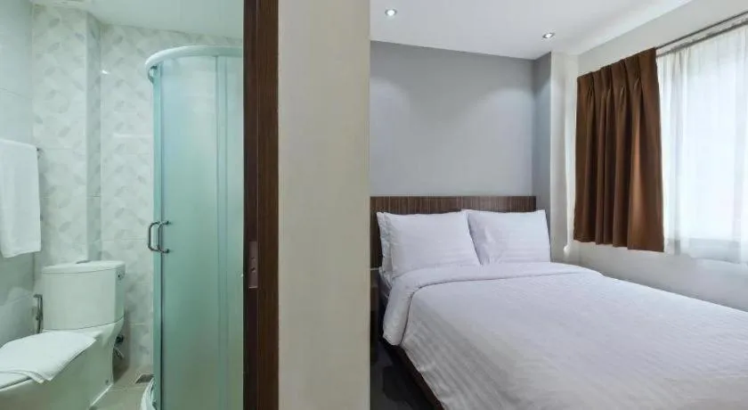 Bed in Eighty Eight Hotel