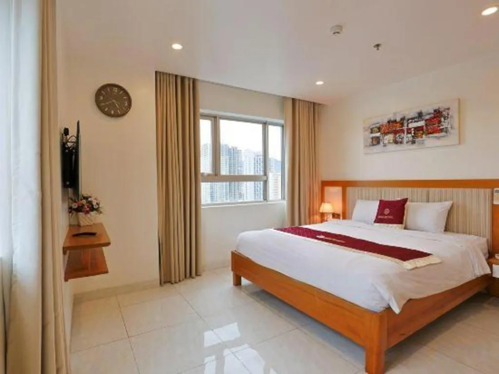 Bed in Grand Jeep Hotel Danang