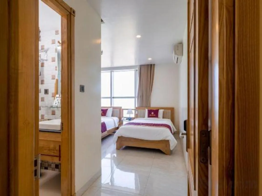 Bed in Grand Jeep Hotel Danang