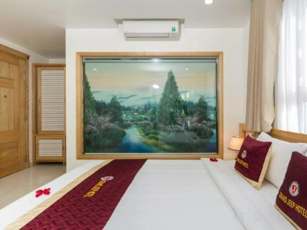 Bed in Grand Jeep Hotel Danang