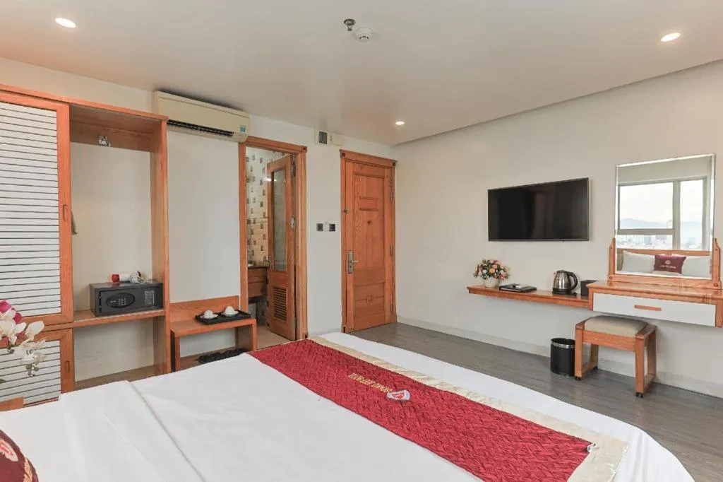 Bed in Grand Jeep Hotel Danang