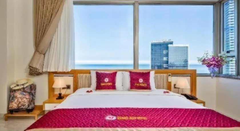Bed in Grand Jeep Hotel Danang