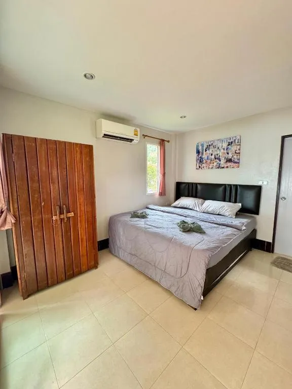 Bed in Sea Flower Resort