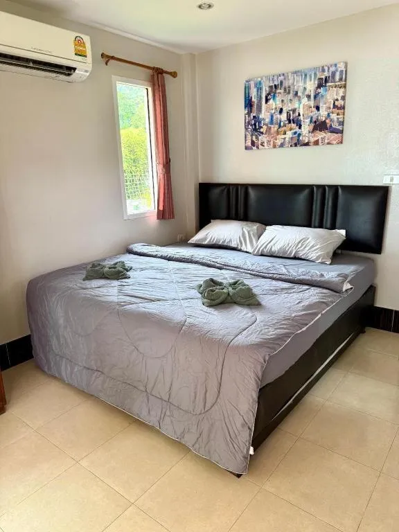 Bed in Sea Flower Resort