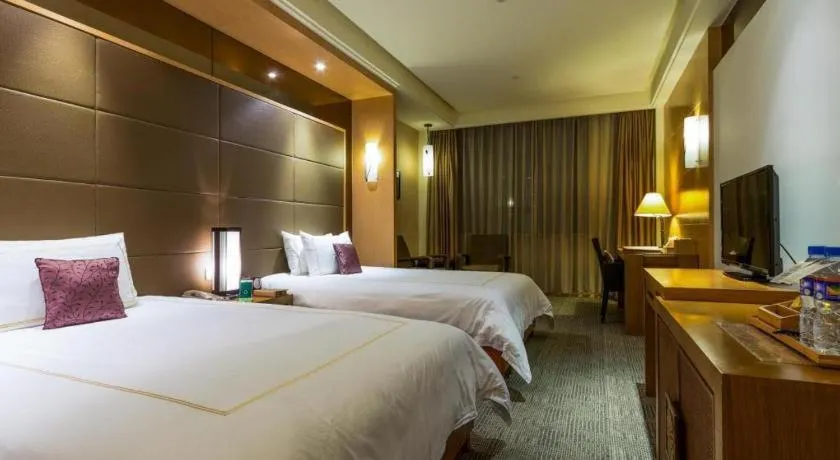 Bed in Huana Hotel Minhang Shanghai