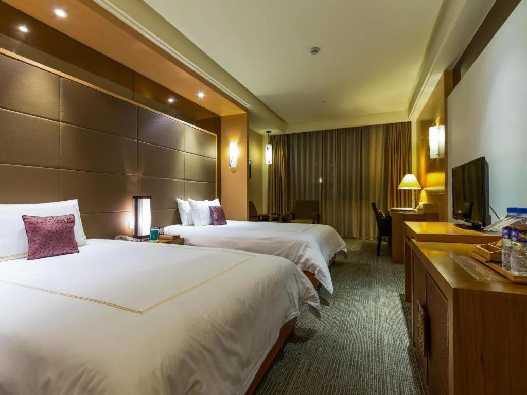 Bed in Huana Hotel Minhang Shanghai