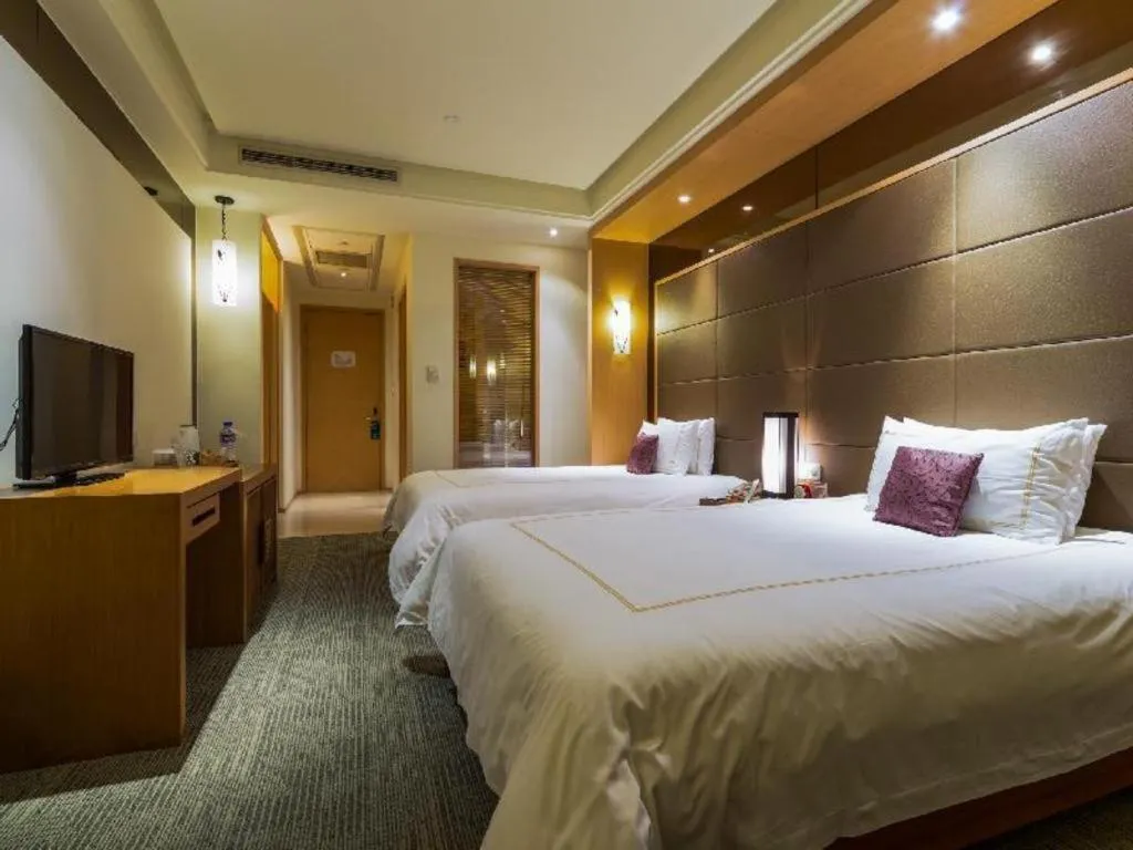 Bed in Huana Hotel Minhang Shanghai