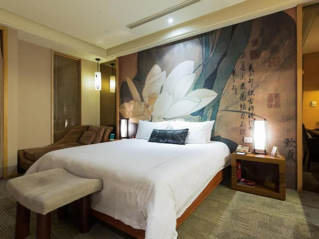 Bed in Huana Hotel Minhang Shanghai