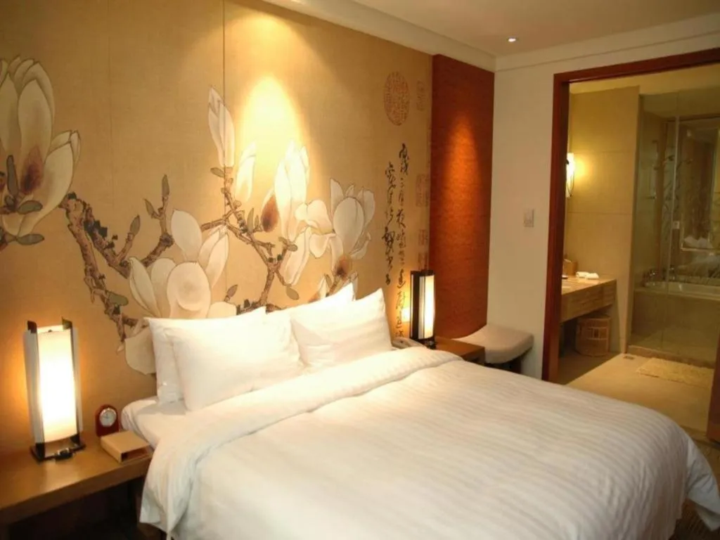 Bed in Huana Hotel Minhang Shanghai