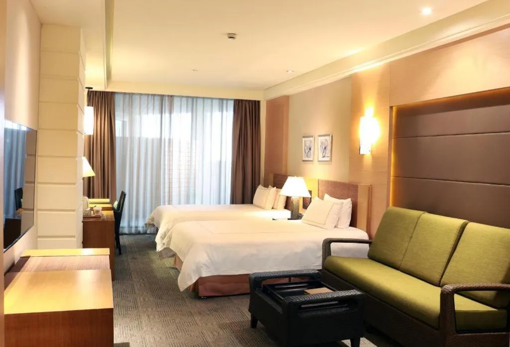 Bed in Huana Hotel Minhang Shanghai