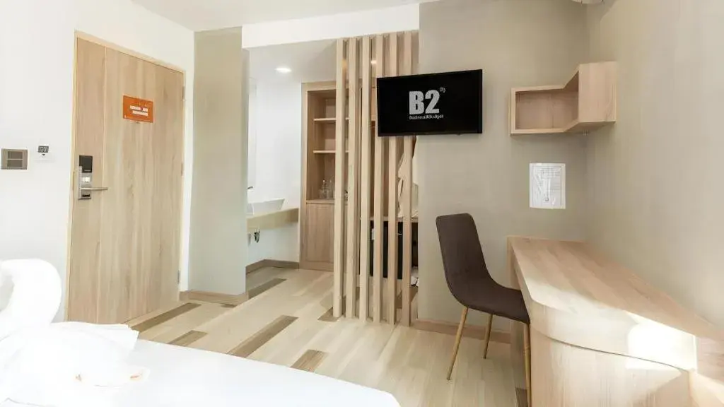 Bed in B2 Ubon Premier Hotel Bed in B2 Ubon Premier Hotel