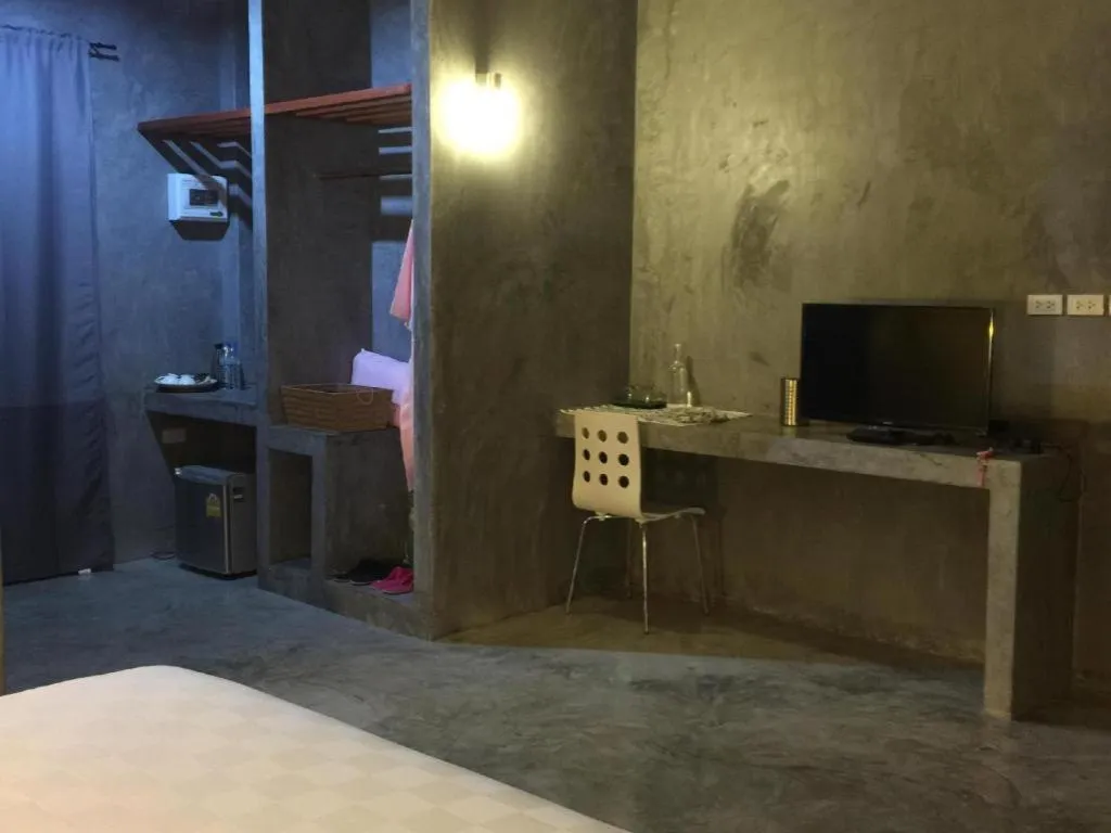 Bed in Baanwaan Resort