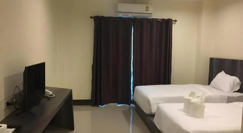 Bed in Iyara Hotel Nongkhai Bed in Iyara Hotel Nongkhai