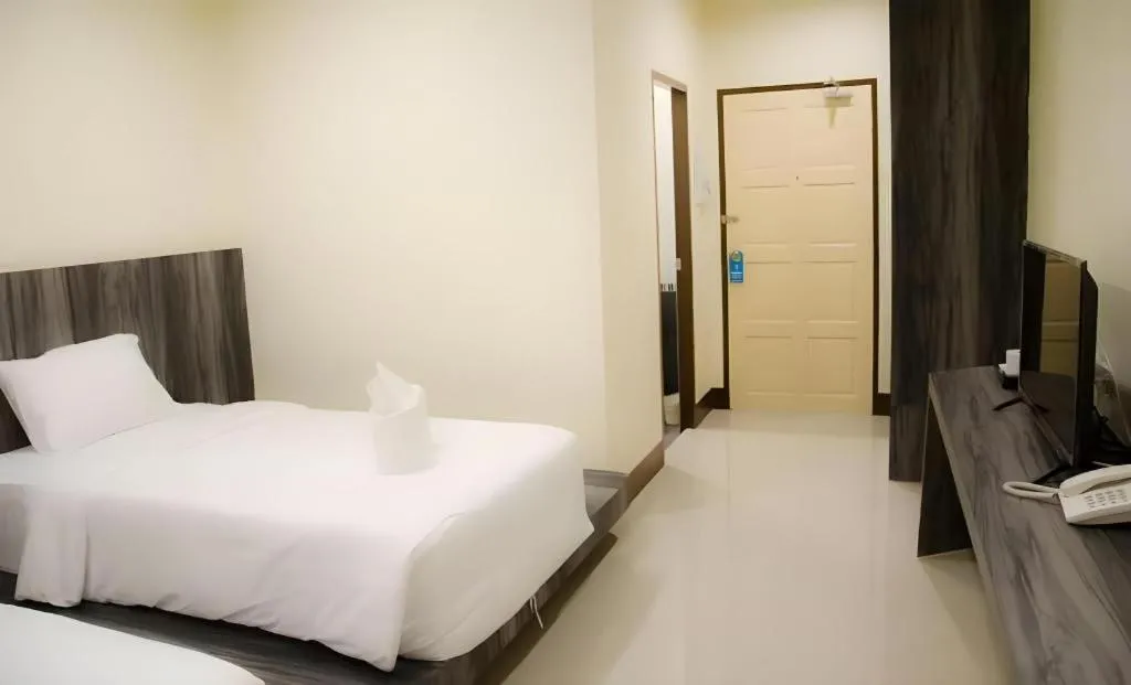 Bed in Iyara Hotel Nongkhai