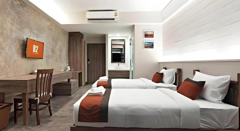 Bed in B2 Mae Hong Son Premier Hotel