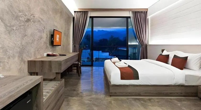 Bed in B2 Mae Hong Son Premier Hotel