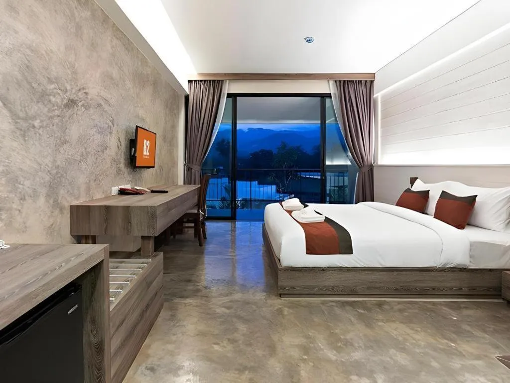 Bed in B2 Mae Hong Son Premier Hotel