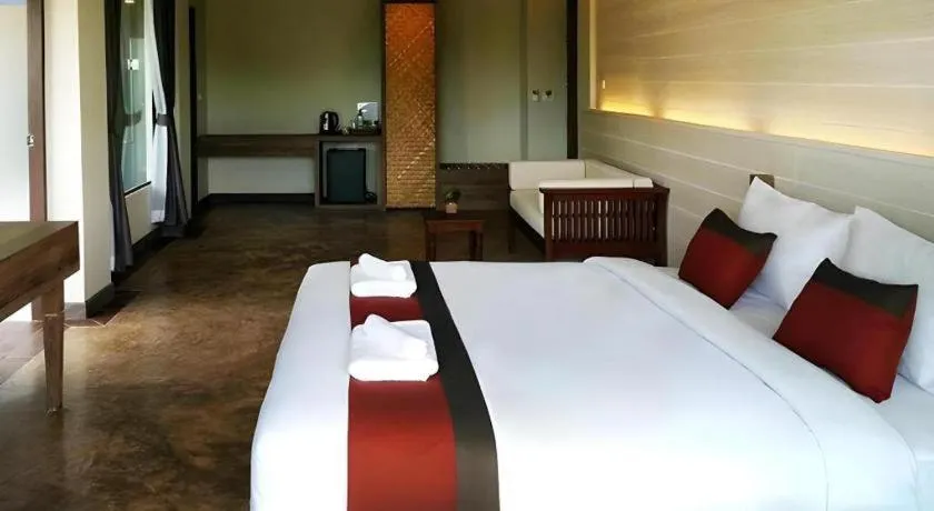 Bed in B2 Mae Hong Son Premier Hotel