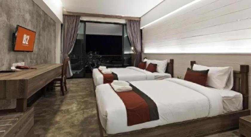 Bed in B2 Mae Hong Son Premier Hotel