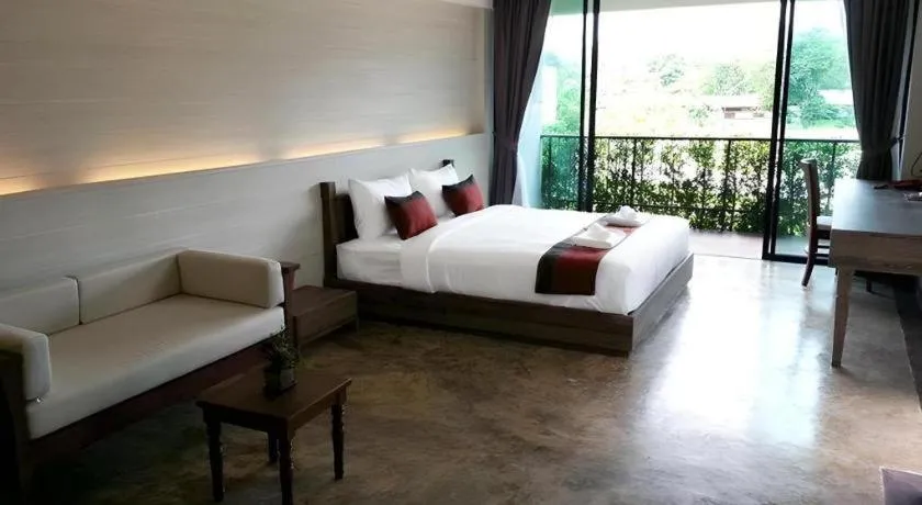 Bed in B2 Mae Hong Son Premier Hotel