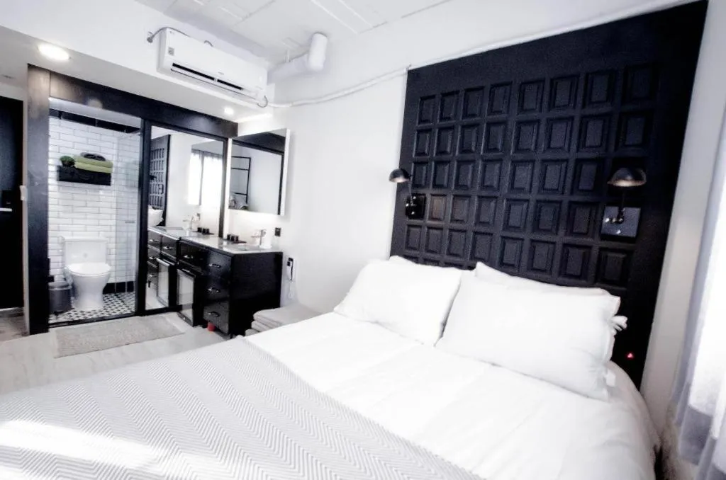 Bed in Mmmio II Design Residence Myeongdong