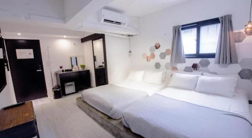 Bed in Mmmio II Design Residence Myeongdong