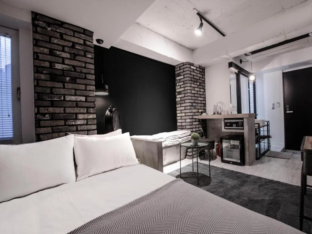 Bed in Mmmio II Design Residence Myeongdong