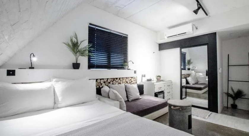 Bed in Mmmio II Design Residence Myeongdong