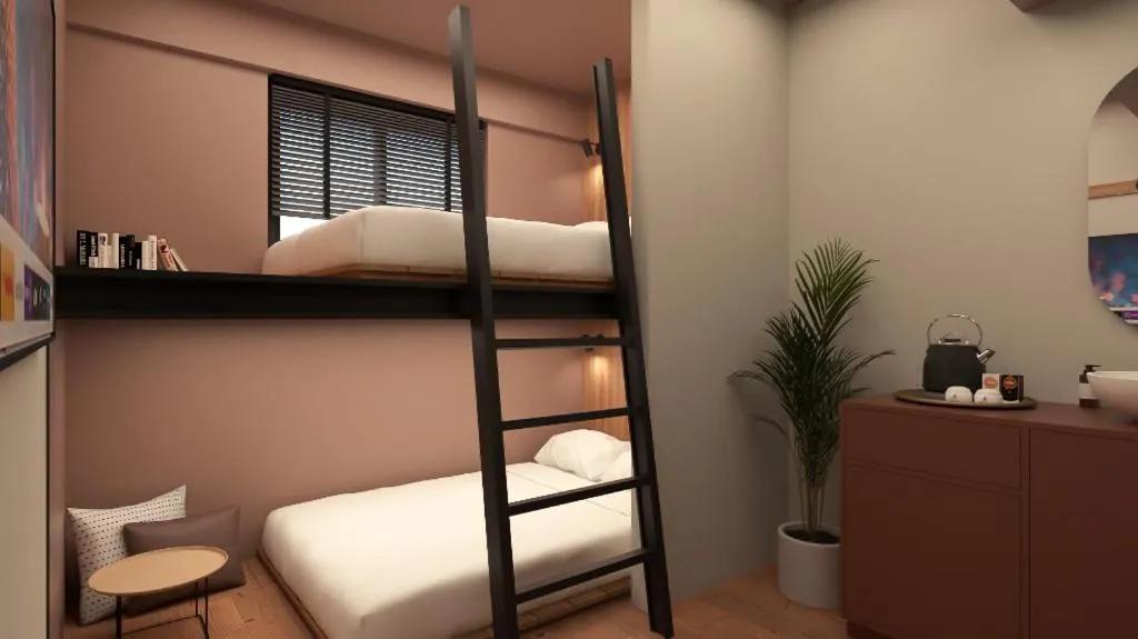 Bed in Mmmio II Design Residence Myeongdong