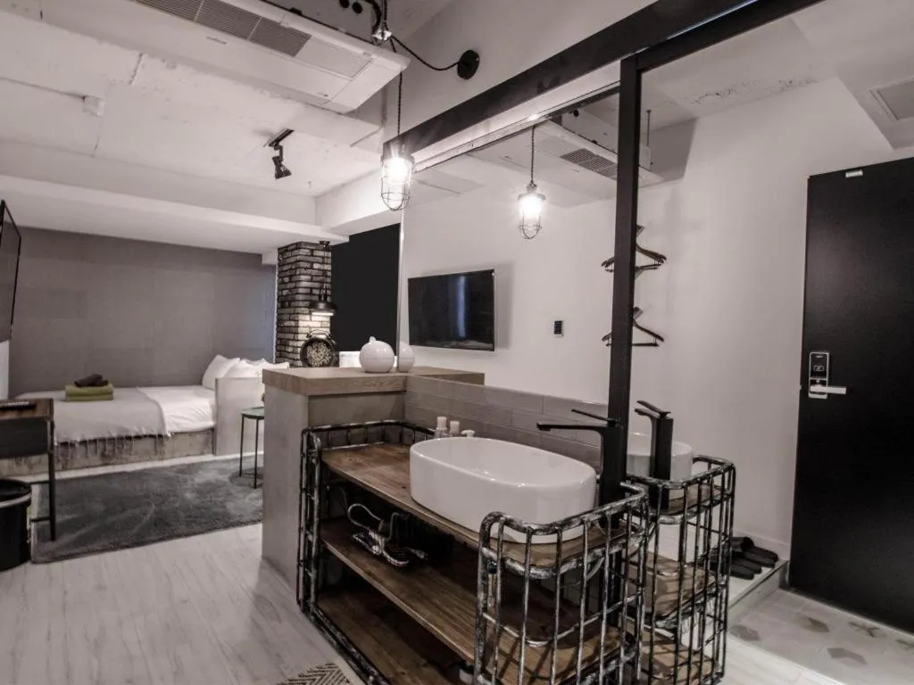 Bed in Mmmio II Design Residence Myeongdong