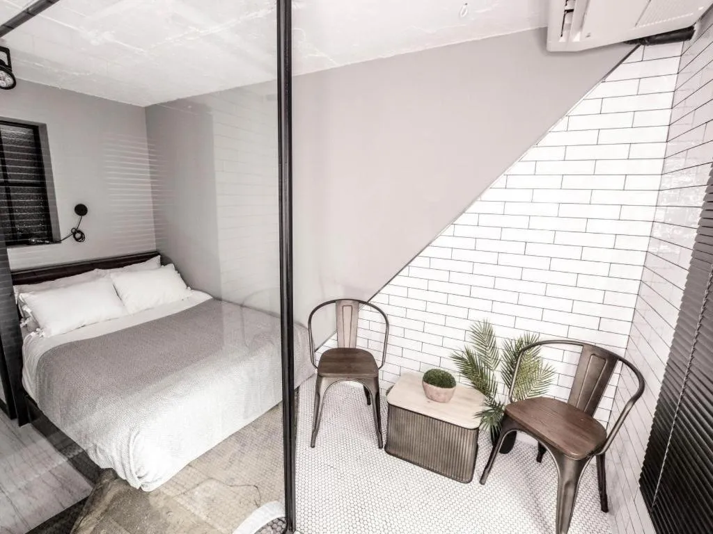 Bed in Mmmio II Design Residence Myeongdong