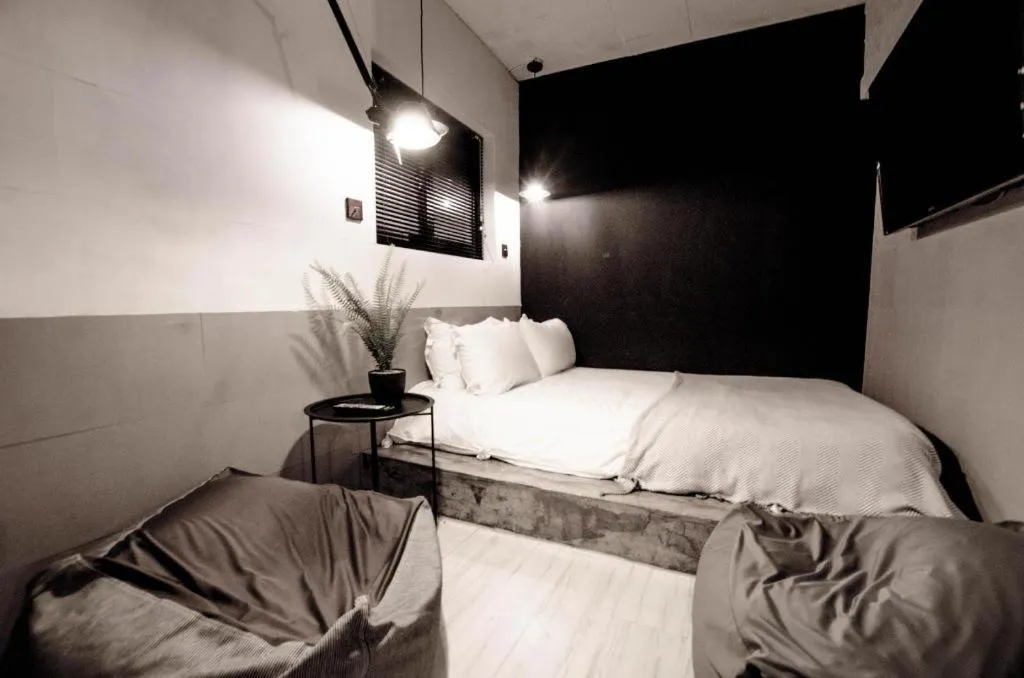 Bed in Mmmio II Design Residence Myeongdong