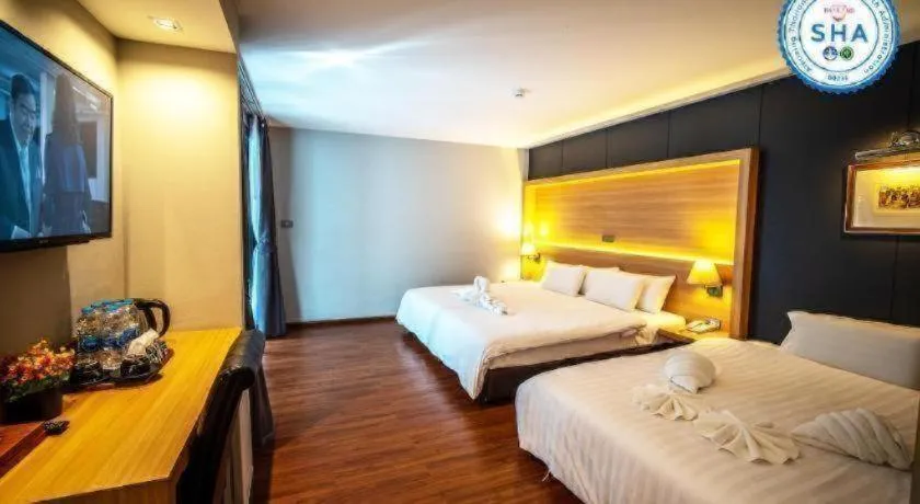 Bed in The Three Hat Yai