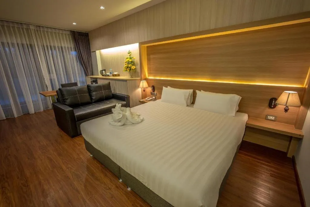Bed in The Three Hat Yai