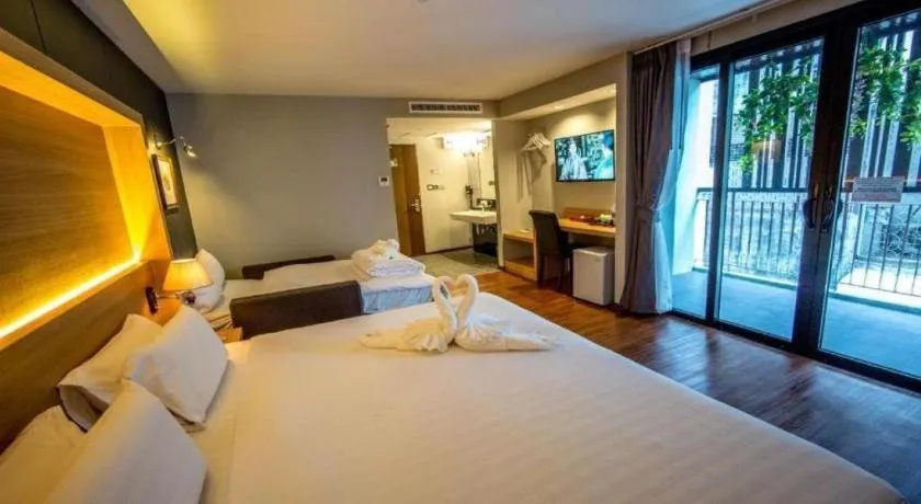 Bed in The Three Hat Yai