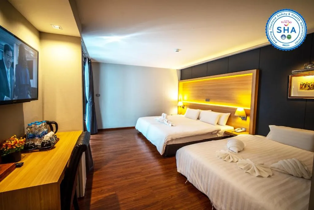 Bed in The Three Hat Yai