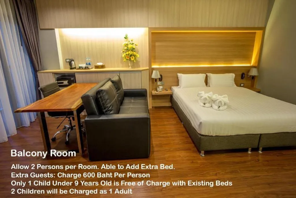 Bed in The Three Hat Yai