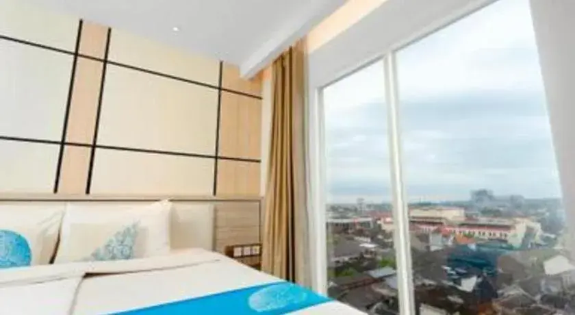 Bed in Java Lotus Hotel Jember Bed in Java Lotus Hotel Jember