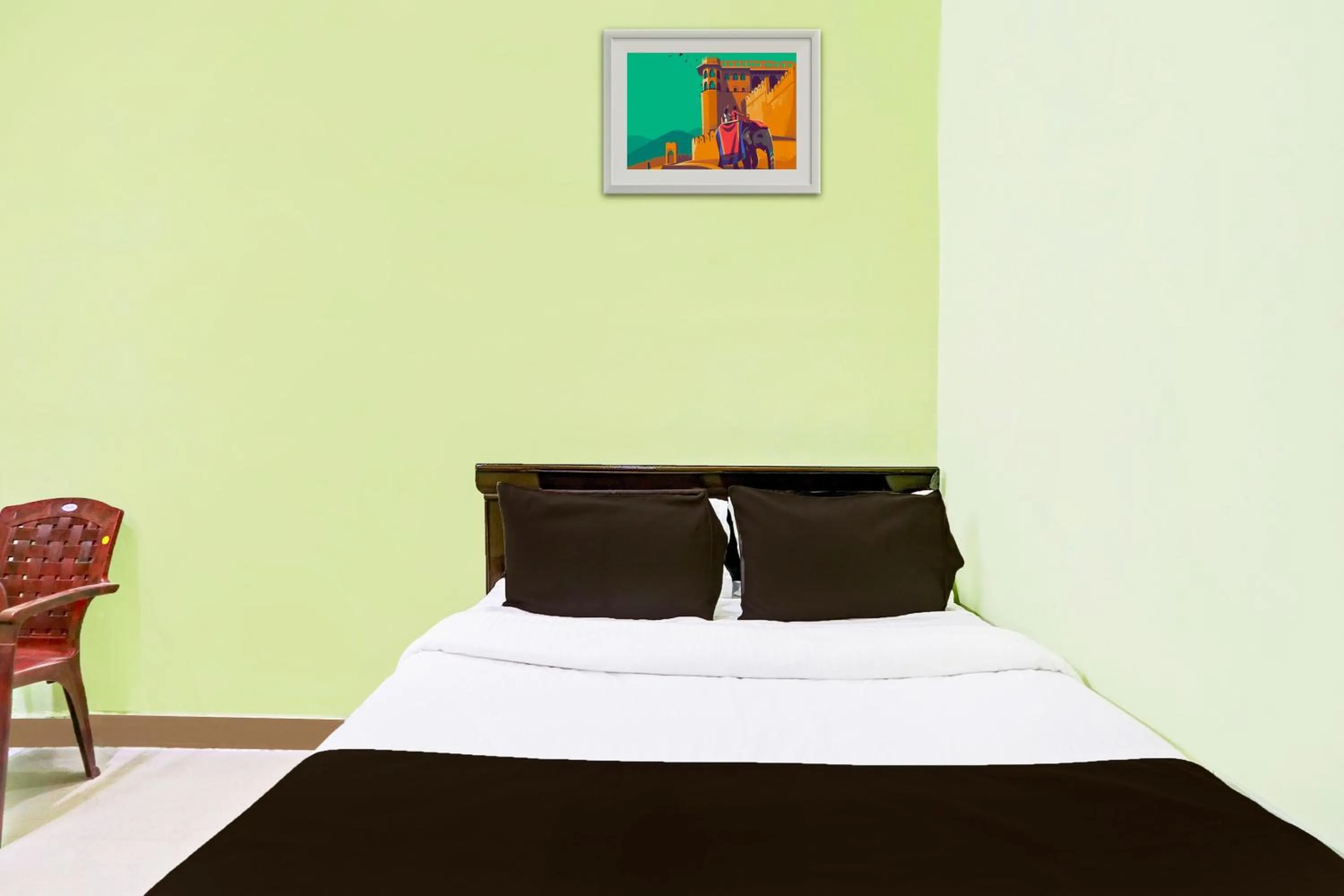 Bedroom, Bed in Hotel O PLAZA HOTEL