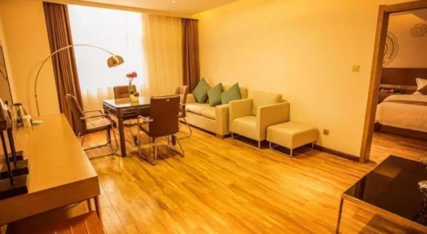 Bed in GreenTree Inn Xi'an Yanta District Dayanta Furongyuan Hotel