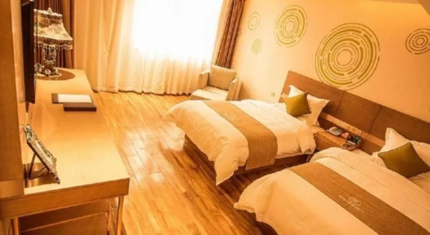 Bed in GreenTree Inn Xi'an Yanta District Dayanta Furongyuan Hotel