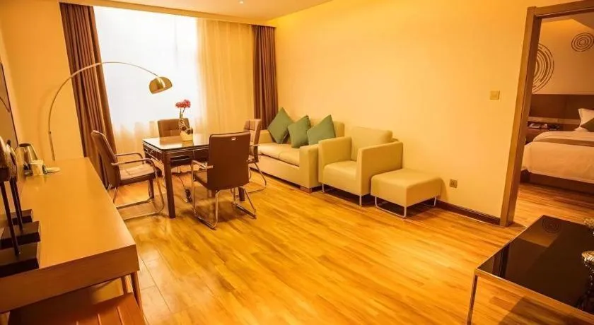 Bed in GreenTree Inn Xi'an Yanta District Dayanta Furongyuan Hotel