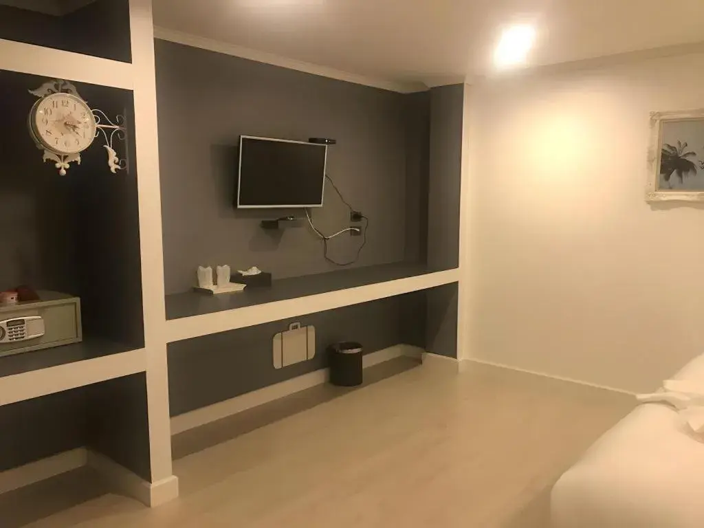 Bed in white house Bed in white house