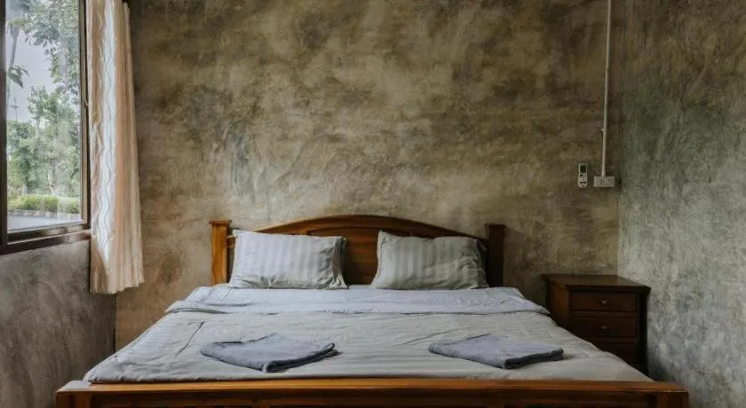 Bed in Pingview Villa Resort