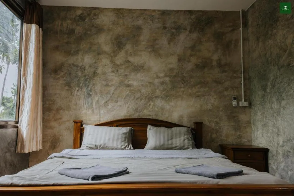 Bed in Pingview Villa Resort