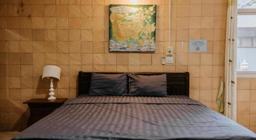 Bed in Pingview Villa Resort