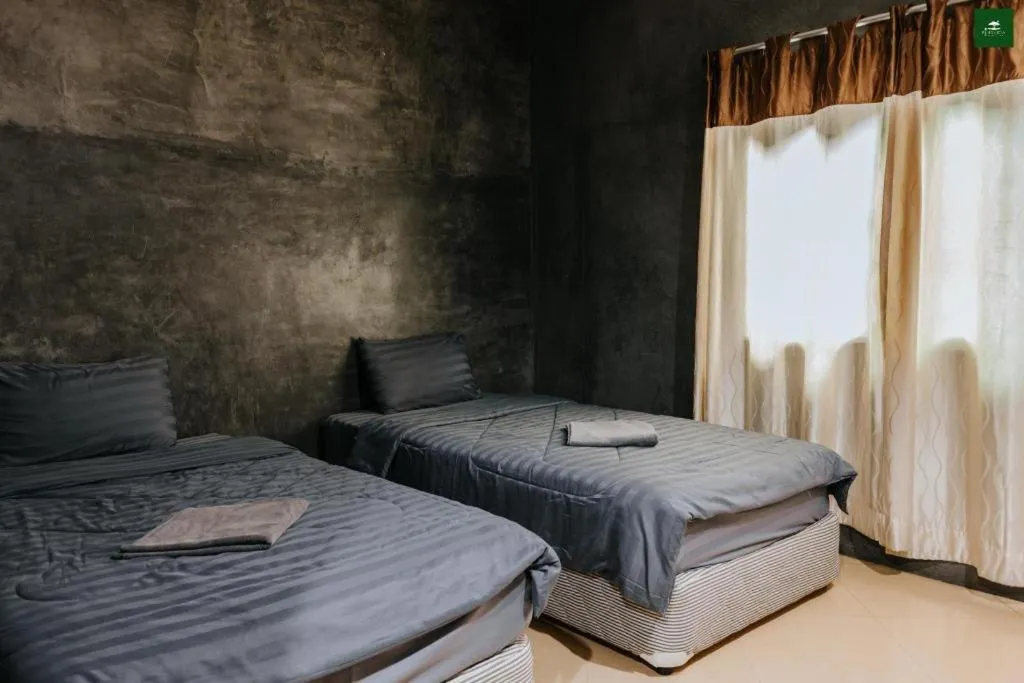 Bed in Pingview Villa Resort