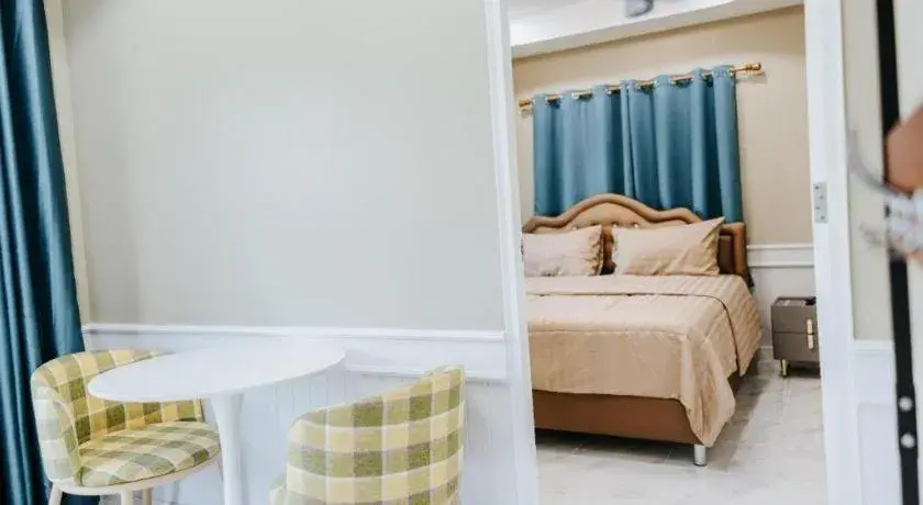 Bed in Pingview Villa Resort Bed in Pingview Villa Resort