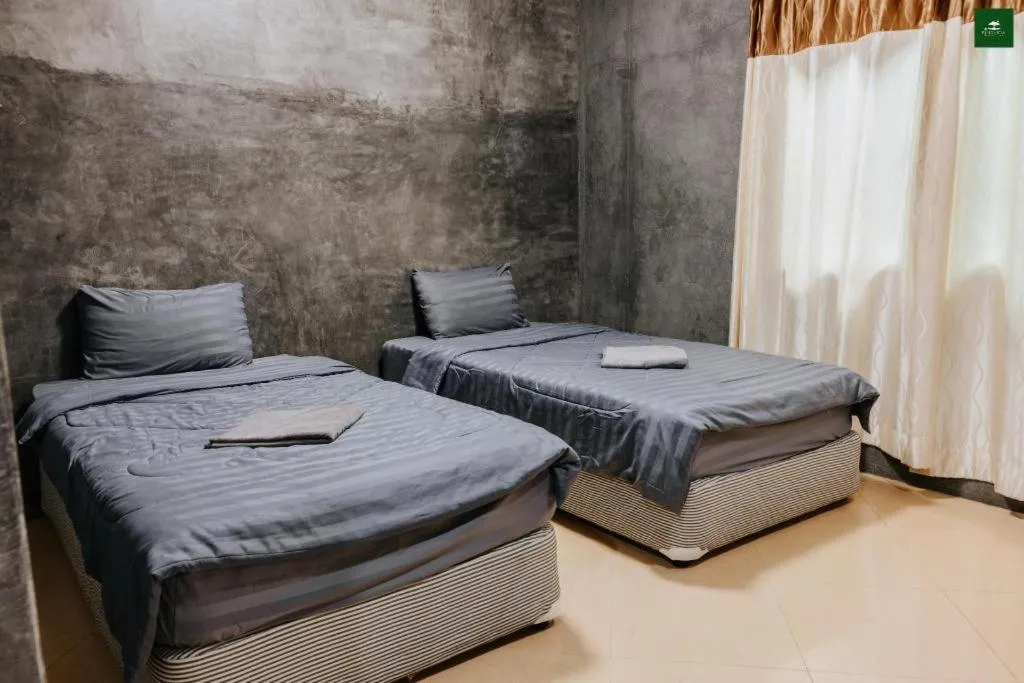 Bed in Pingview Villa Resort